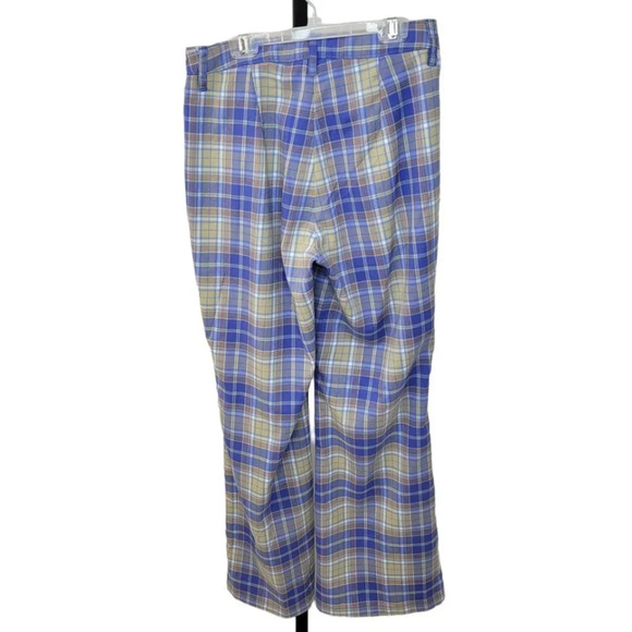Urban Outfitters Women's High Waisted Plaid Wide Leg Pants Size 4 - Picture 6 of 8